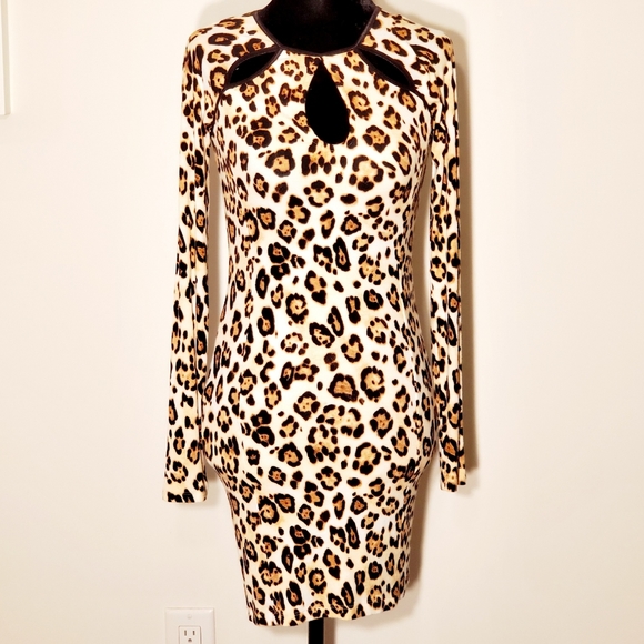 GUESS Leppard Minidress - Picture 2 of 13